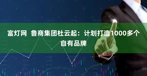 富灯网  鲁商集团杜云起：计划打造1000多个自有品牌